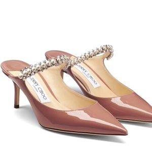 Jimmy Choo - BING 65 -  Dark Blush Patent - Size 37 (US7)